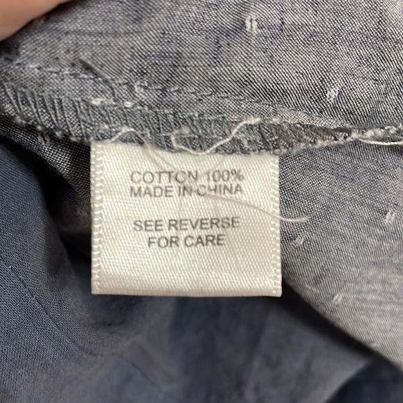 Papaya small blue chambray sundress - Picture 6 of 7